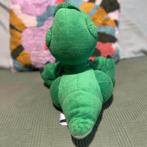 Disney Big Feet Plush Rex Toy Story Green Dinosaur Parks Exclusive Soft - Picture 3 of 10